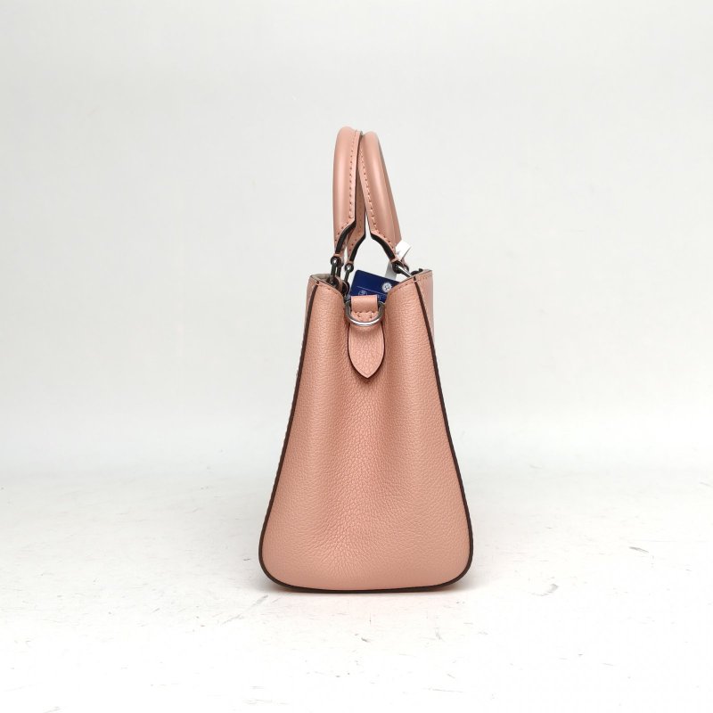 LOUIS VUITTON MarelleTote二合一托特BB粉色EPI水波紋牛皮銀扣晶片肩背包-1