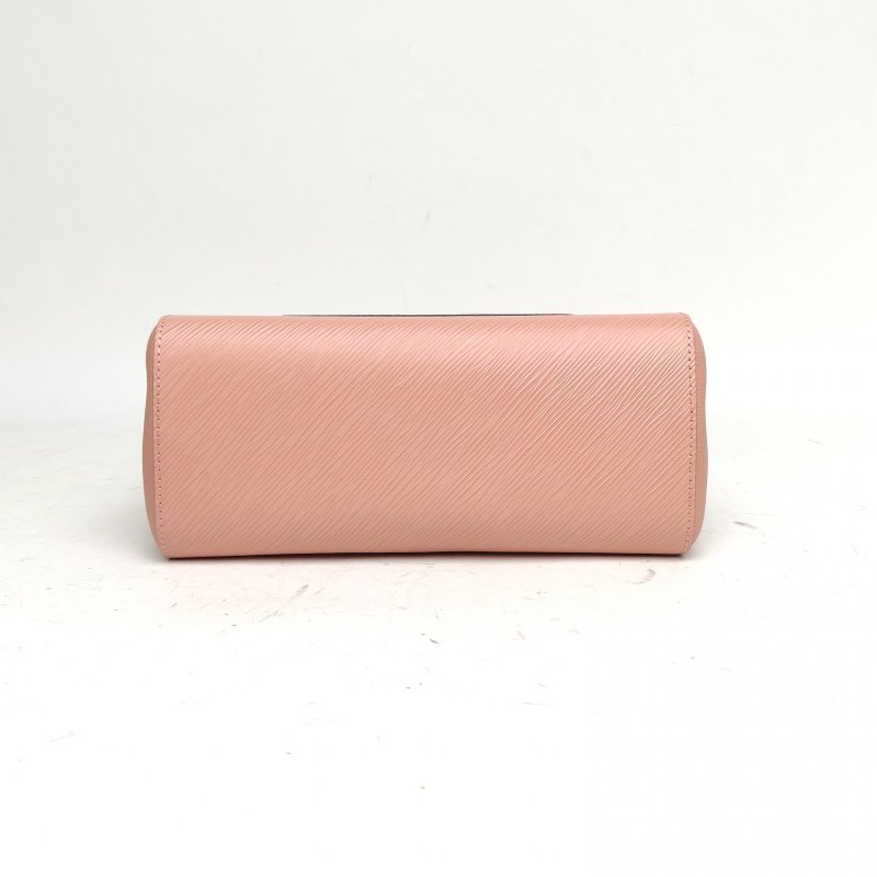 LOUIS VUITTON MarelleTote二合一托特BB粉色EPI水波紋牛皮銀扣晶片肩背包-4