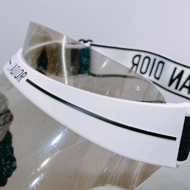 TW4799	Christian Dior 迪奧PVC太陽帽 J'ADIOR PVC Visor White-2