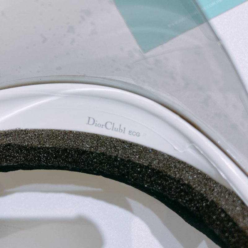 TW4799	Christian Dior 迪奧PVC太陽帽 J'ADIOR PVC Visor White-8