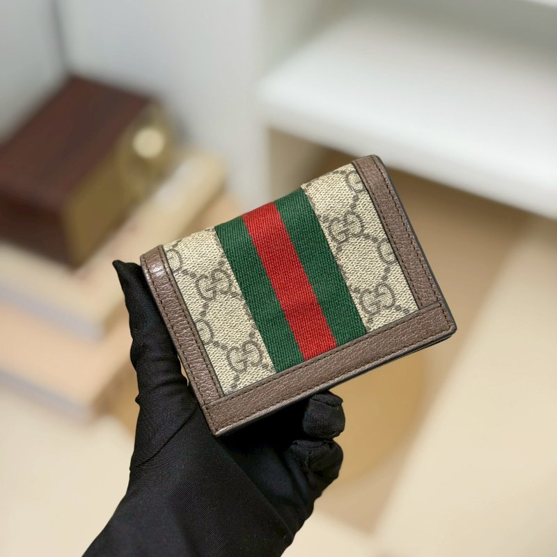 🏷️Gucci 古馳．Ophidia 對開短夾-1