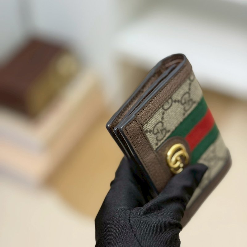 🏷️Gucci 古馳．Ophidia 對開短夾-4