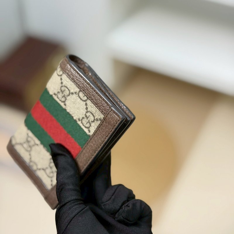 🏷️Gucci 古馳．Ophidia 對開短夾-7