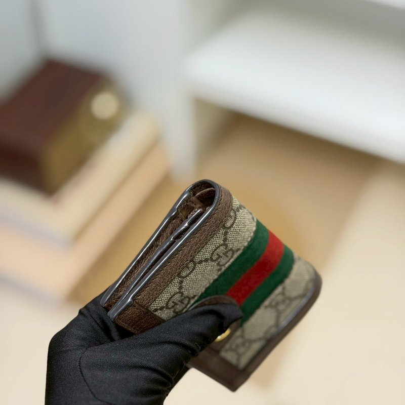 🏷️Gucci 古馳．Ophidia 對開短夾-8