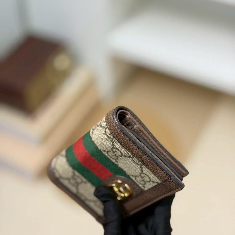 🏷️Gucci 古馳．Ophidia 對開短夾-9