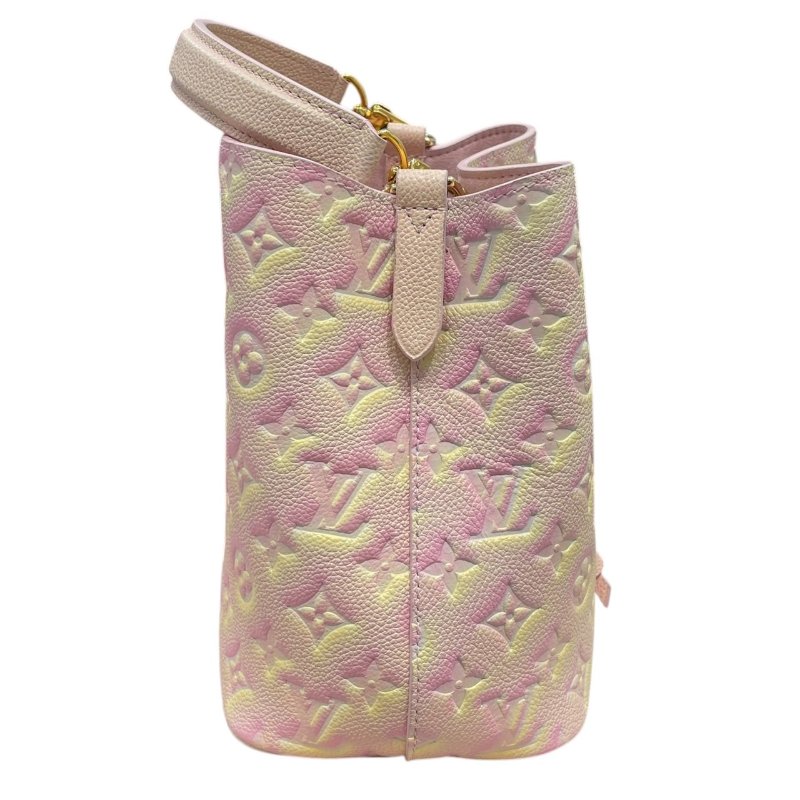 LOUIS VUITTON 路易威登 M46174 NÉONOÉ BB 水桶包 皮革 粉色 金釦-3