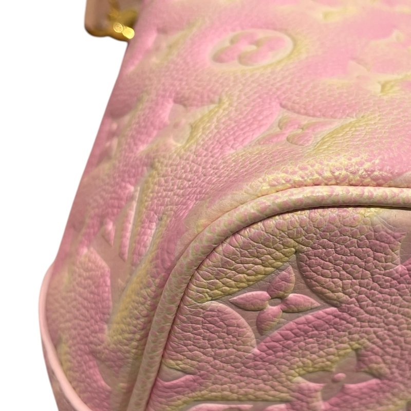 LOUIS VUITTON 路易威登 M46174 NÉONOÉ BB 水桶包 皮革 粉色 金釦-6