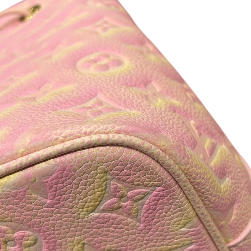 LOUIS VUITTON 路易威登 M46174 NÉONOÉ BB 水桶包 皮革 粉色 金釦-7