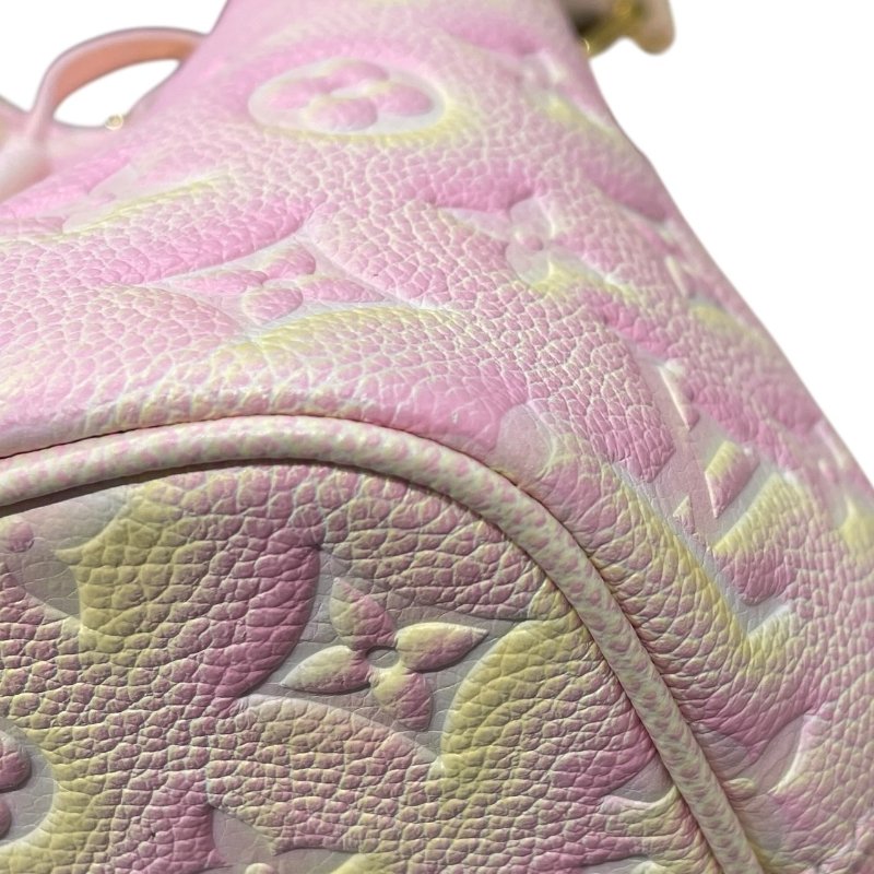 LOUIS VUITTON 路易威登 M46174 NÉONOÉ BB 水桶包 皮革 粉色 金釦-9