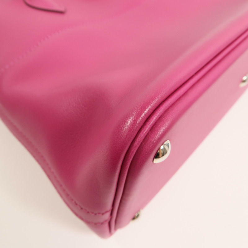 HERMES Veau Swift皮革Bolide 27手挽袋Rose Pourpre-13