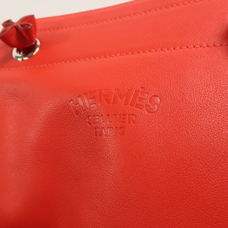 HERMES Swift皮革Aline Mini肩背袋Rouge de Coeur-8