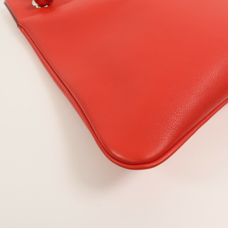 HERMES Swift皮革Aline Mini肩背袋Rouge de Coeur-11