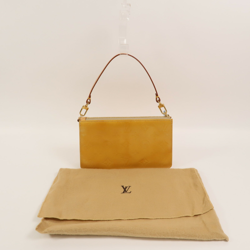 LOUIS VUITTON Monogram Vernis Lexington Pouch手挽袋-8