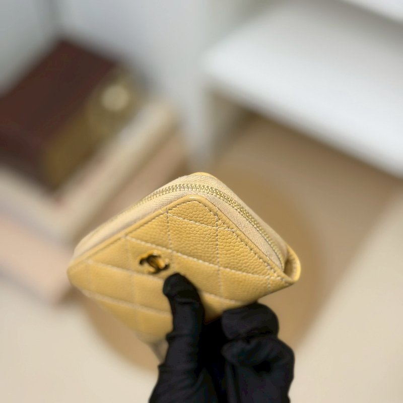 🏷Chanel 香奈兒．Coco 拉鍊卡夾零錢包/客人寄賣-9