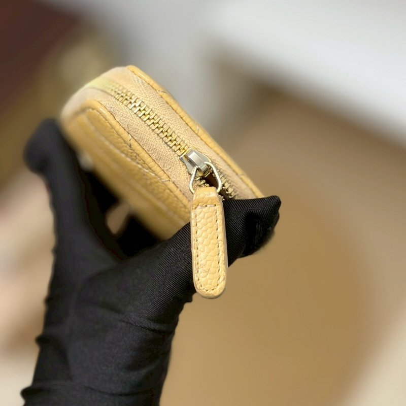 🏷Chanel 香奈兒．Coco 拉鍊卡夾零錢包/客人寄賣-15