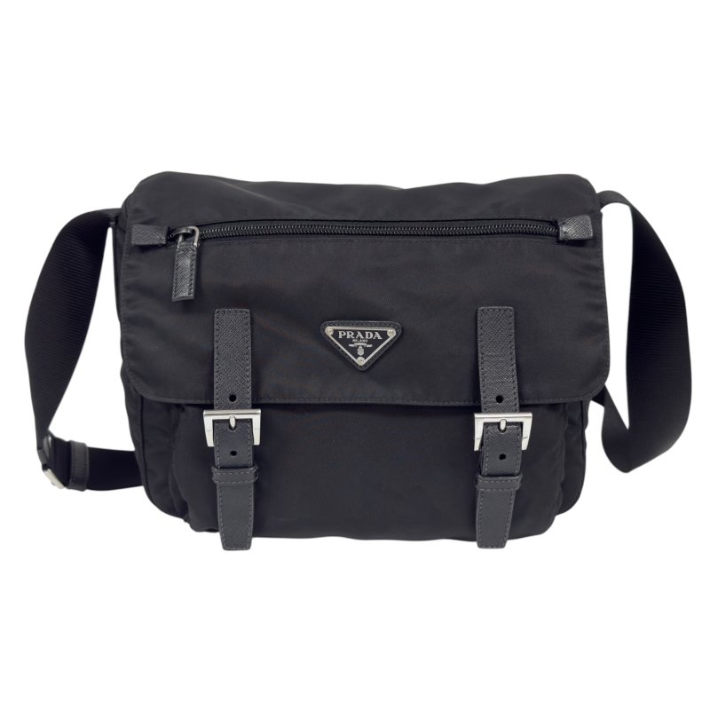 PRADA 三角標 斜揹袋-2