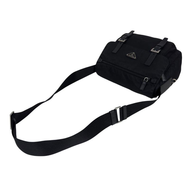 PRADA 三角標 斜揹袋-13