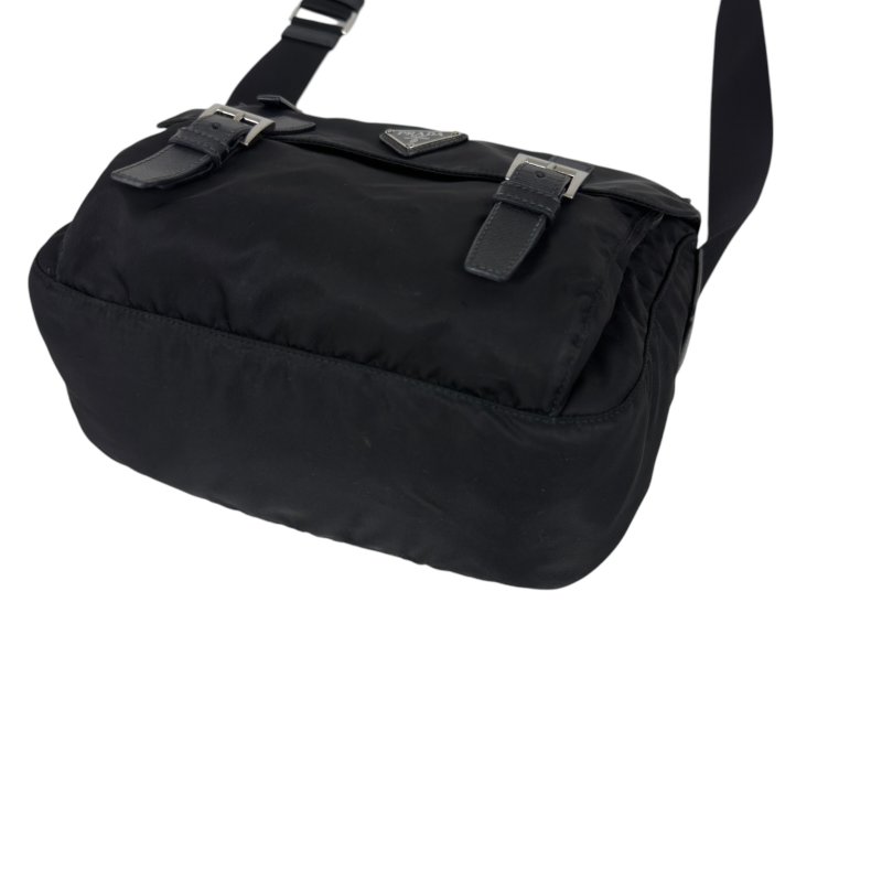 PRADA 三角標 斜揹袋-19