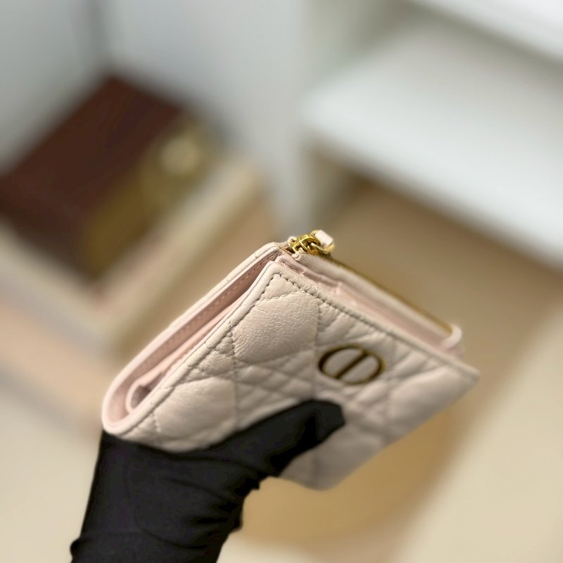 🏷Dior 迪奧．Caro Dahlia 對開短夾/客人寄賣-8