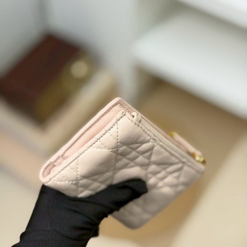 🏷Dior 迪奧．Caro Dahlia 對開短夾/客人寄賣-10