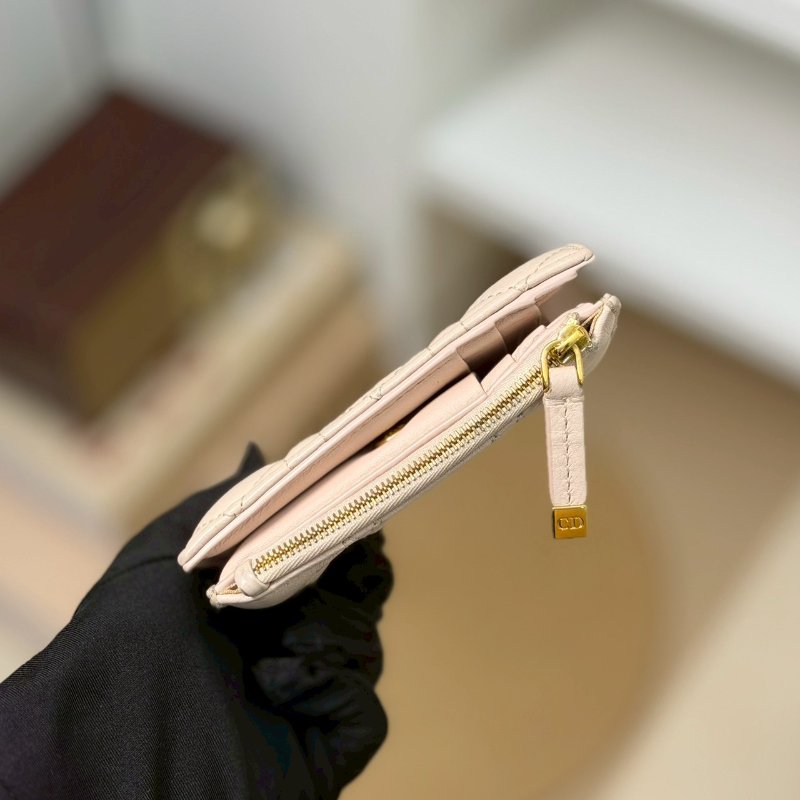 🏷Dior 迪奧．Caro Dahlia 對開短夾/客人寄賣-13