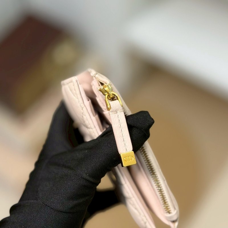 🏷Dior 迪奧．Caro Dahlia 對開短夾/客人寄賣-14