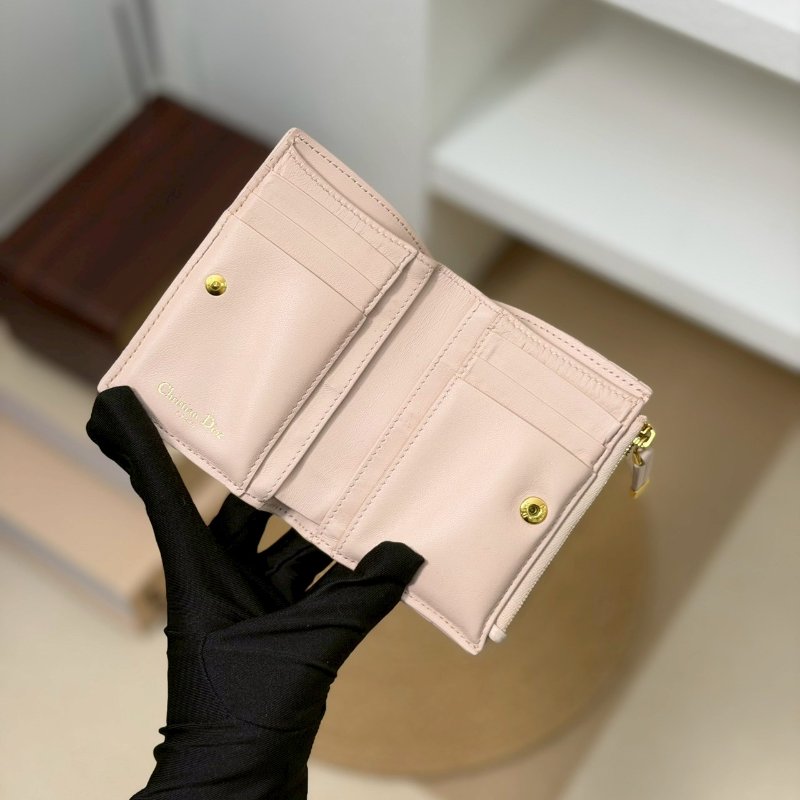 🏷Dior 迪奧．Caro Dahlia 對開短夾/客人寄賣-16