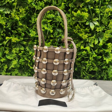Alexander Wang Roxy Cage Mini Bucket Bag