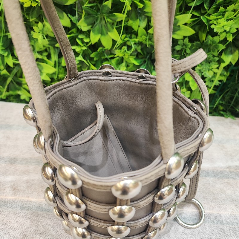 Alexander Wang Roxy Cage Mini Bucket Bag-4