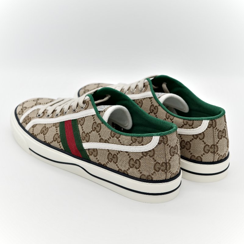 Gucci Logo 綠色休閒鞋-5