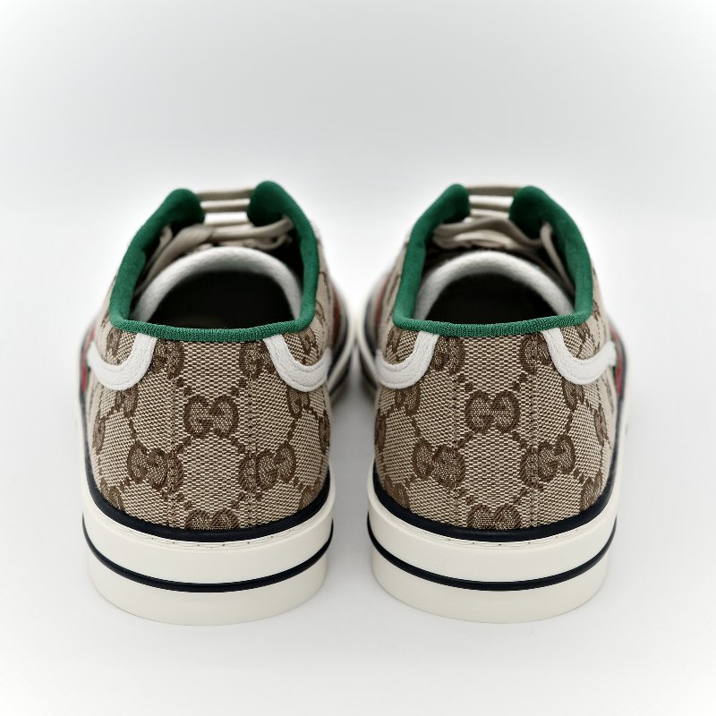 Gucci Logo 綠色休閒鞋-6