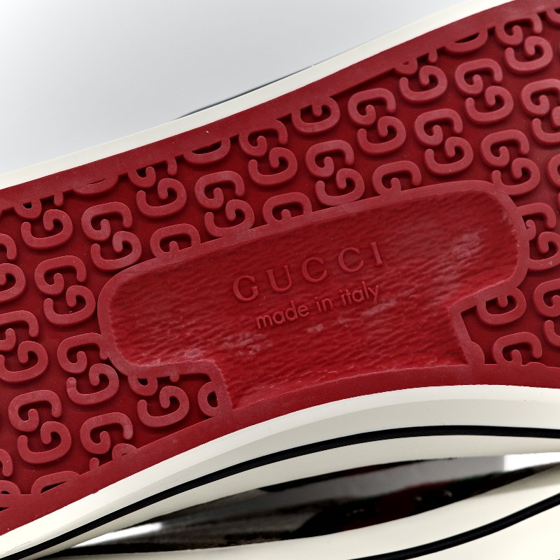 Gucci Logo 綠色休閒鞋-14