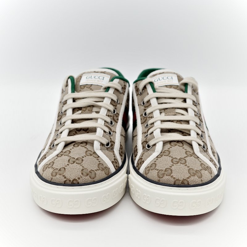 Gucci Logo 綠色休閒鞋-3