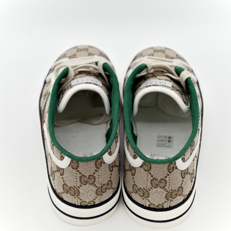 Gucci Logo 綠色休閒鞋-6