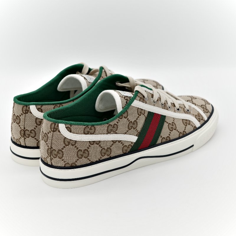 Gucci Logo 綠色休閒鞋-7