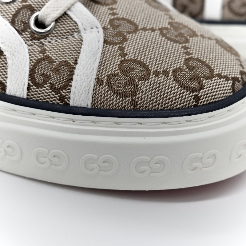 Gucci Logo 綠色休閒鞋-8