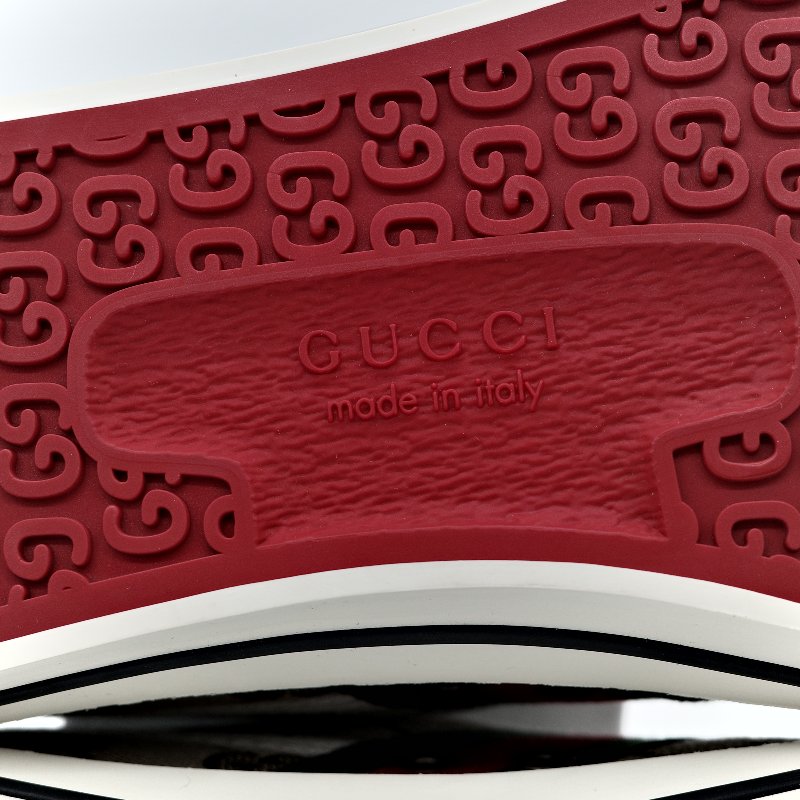 Gucci Logo 綠色休閒鞋-14