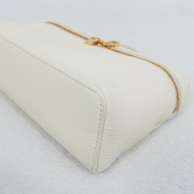 Loro Piana Extra Pocket L19 米白色單肩手提包-7