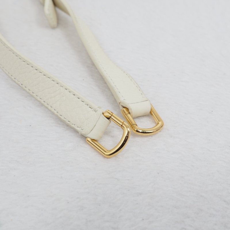 Loro Piana Extra Pocket L19 米白色單肩手提包-12