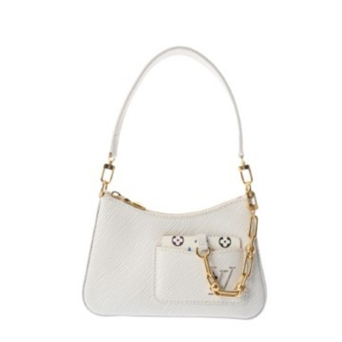 路易威登 Louis Vuitton Epi Marellini Blanc M13100 女士真皮單肩包 A 級二手 Ginzo