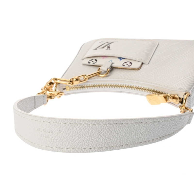 路易威登 Louis Vuitton Epi Marellini Blanc M13100 女士真皮單肩包 A 級二手 Ginzo-3