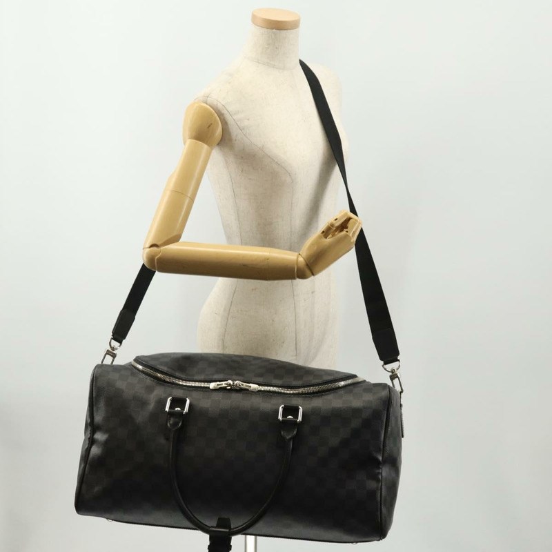 【日本直送】路易威登 Damier Graphite Roadster 50 波士頓包 N48189 LV Auth 174342SAV-26