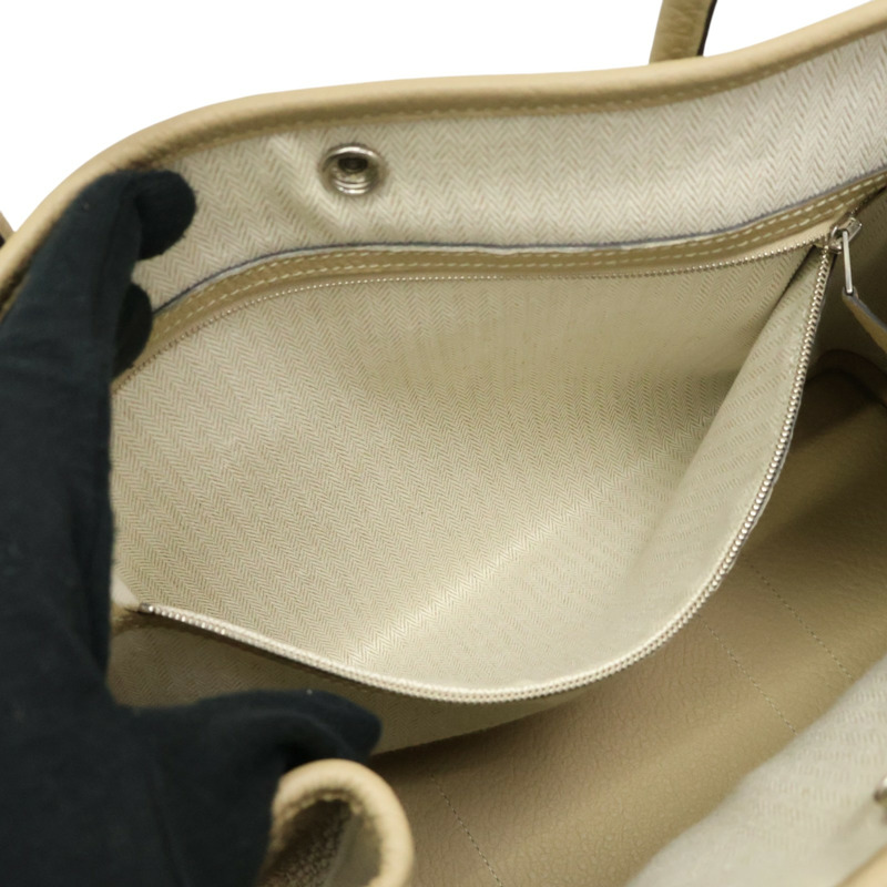 風衣灰色 Negonda牛皮 Garden Party 36 手提包 A刻【HERMES 愛馬仕】 H051568CK-3