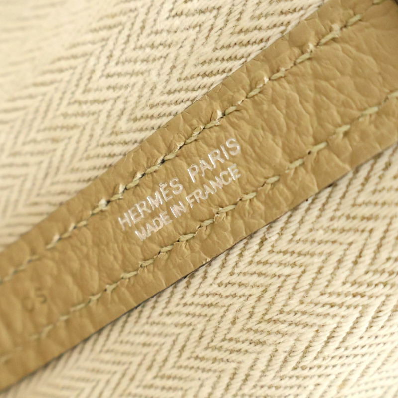 風衣灰色 Negonda牛皮 Garden Party 36 手提包 A刻【HERMES 愛馬仕】 H051568CK-4