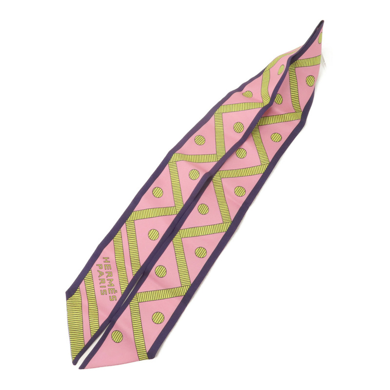 HERMES 絲質Twilly絲巾-2