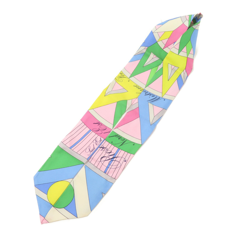 HERMES 絲質Twilly絲巾-3