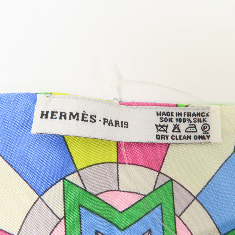 HERMES 絲質Twilly絲巾-4