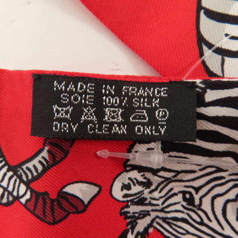 HERMES 絲質Twilly絲巾-7