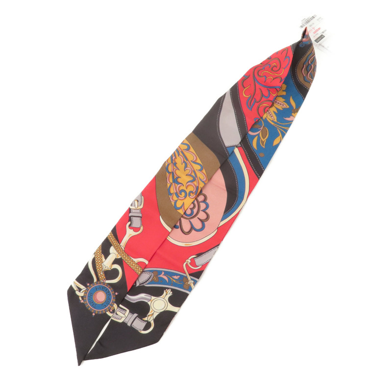 HERMES 絲質Twilly絲巾-2