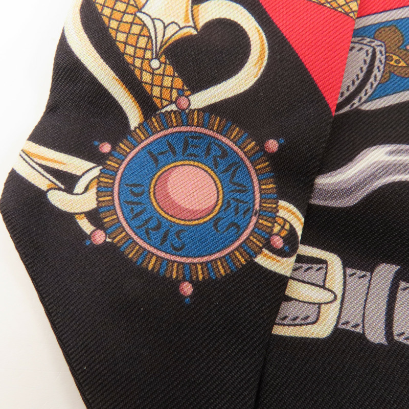 HERMES 絲質Twilly絲巾-3